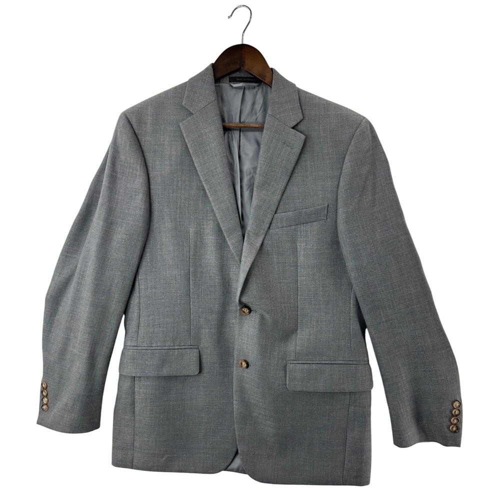 LAUREN‎ Ralph Lauren Lexington Gray Blazer Mens 38R Regular Sport Coat